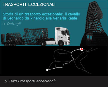 cavallo di Leonardo - Paschetto Ide trasporti eccezionali